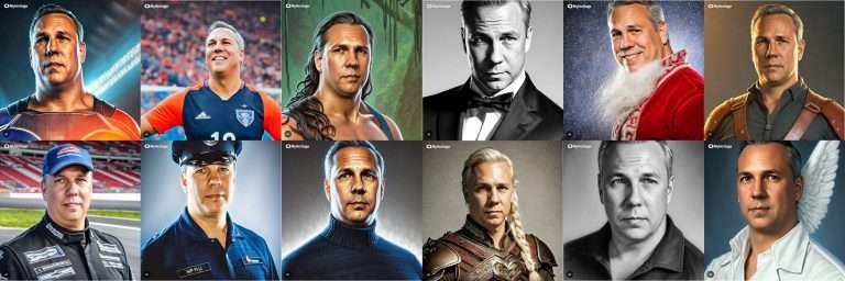AI generated avatars